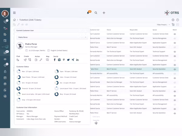 OTRS ITSM A platform designed for the reality of your business